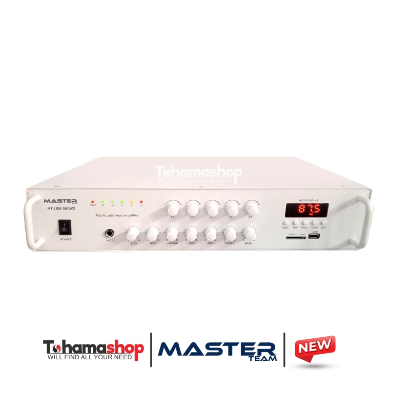 امبلفير ماستر تيم 360 وات يدعم البلوتوث تقسيم 5 مناطق